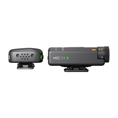 DJI Mic Mini Micrófono Inalámbrico | 1 Transmisor | 1 Receptor | Para Cámaras Profesionales, Smartphones, Tablets y Computadoras | Negro