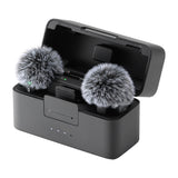 DJI Mic Mini Sistema de Micrófono Inalámbrico Doble Canal | 2 Transmisores | Para Cámaras Profesionales, Smartphones, Tablets y Computadoras | Negro