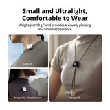 DJI Mic Mini Sistema de Micrófono Inalámbrico Doble Canal | 2 Transmisores | Para Cámaras Profesionales, Smartphones, Tablets y Computadoras | Negro