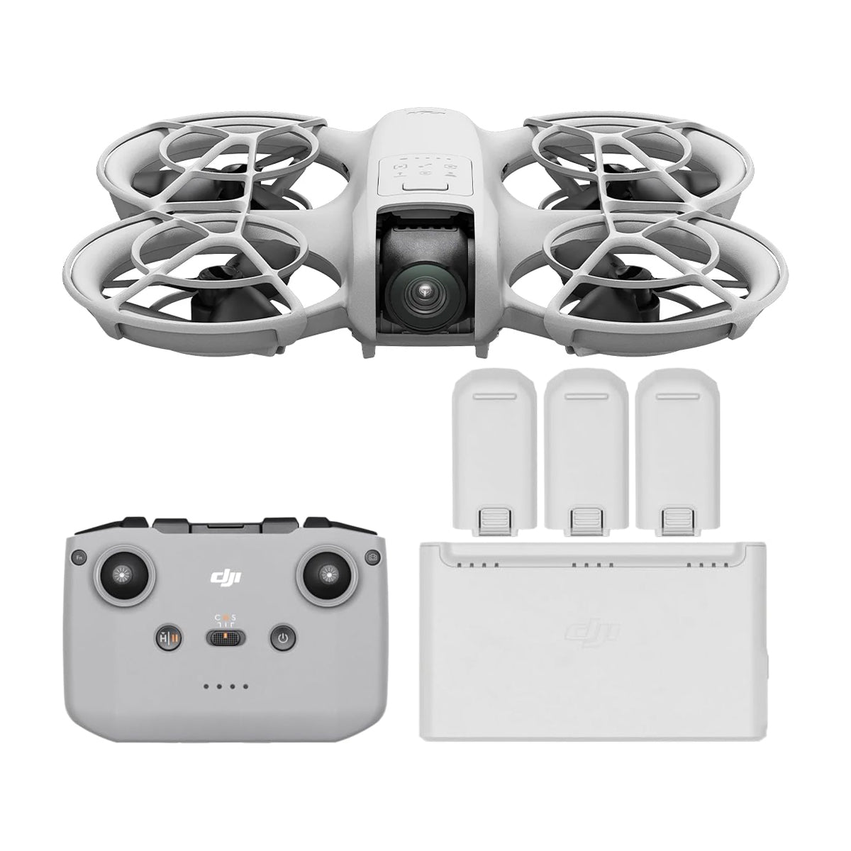 DJI Neo Drone Fly More Combo | Quadcopter | 12MP | Video 4K | Palm Take Off | Voice Control | 3 Baterías | Cargador Triple | 18 Min