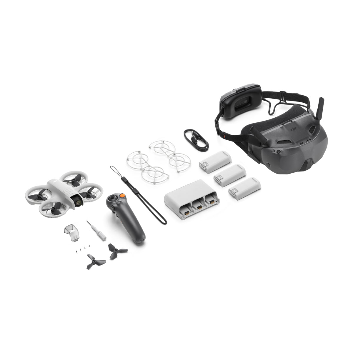 DJI Neo Drone Motion Fly More Combo | Quadcopter | 12MP | Video 4K | Palm Take Off | Voice Control | 3 Baterías | Cargador Triple | 18 Min