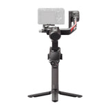 DJI RS 4 Combo Gimbal para Cámaras | Estabilizador de 3-Ejes | Motor Focus Pro | OLED Touchscreen  | 12H | Negro