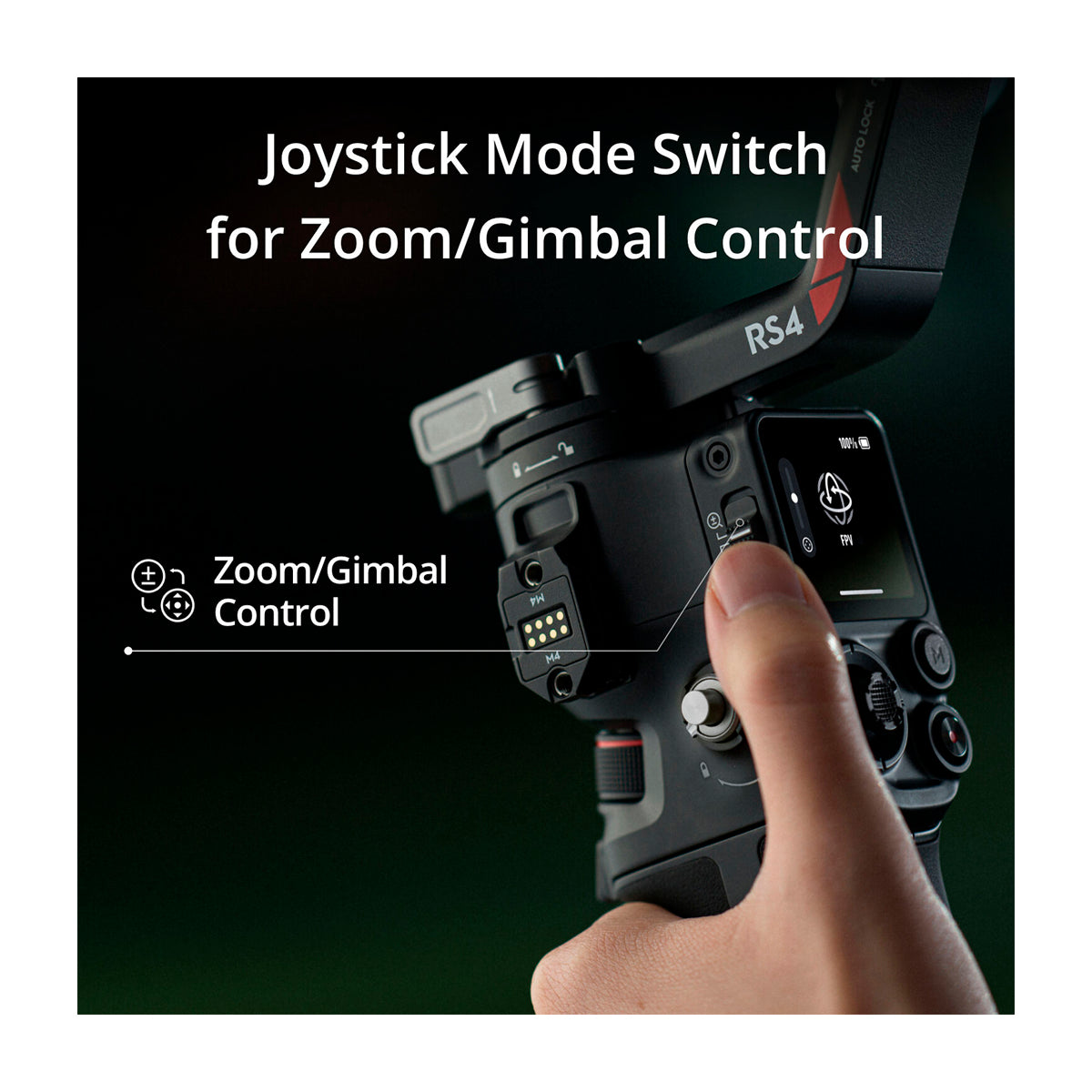 DJI RS 4 Combo Gimbal para Cámaras | Estabilizador de 3-Ejes | Motor Focus Pro | OLED Touchscreen  | 12H | Negro