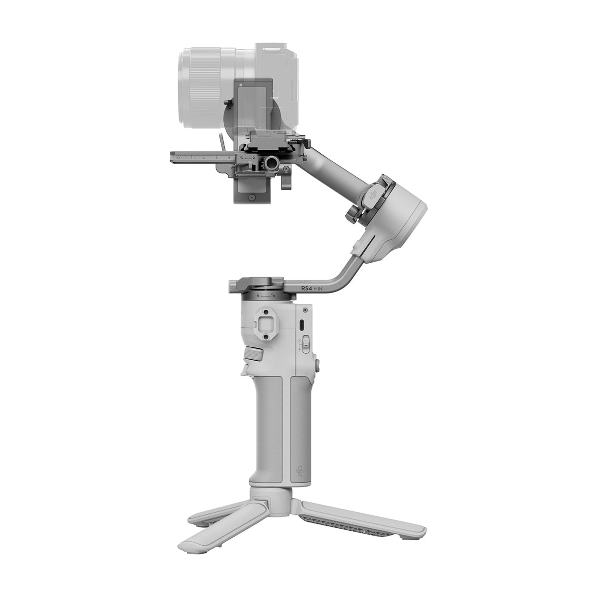 DJI RS 4 Mini Gimbal para Cámaras | Estabilizador de 3-Ejes | Modo Horizontal & Vertical | OLED Touchscreen | 13H