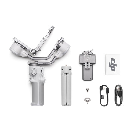 DJI RS 4 Mini Gimbal para Cámaras | Estabilizador de 3-Ejes | Modo Horizontal & Vertical | OLED Touchscreen | 13H
