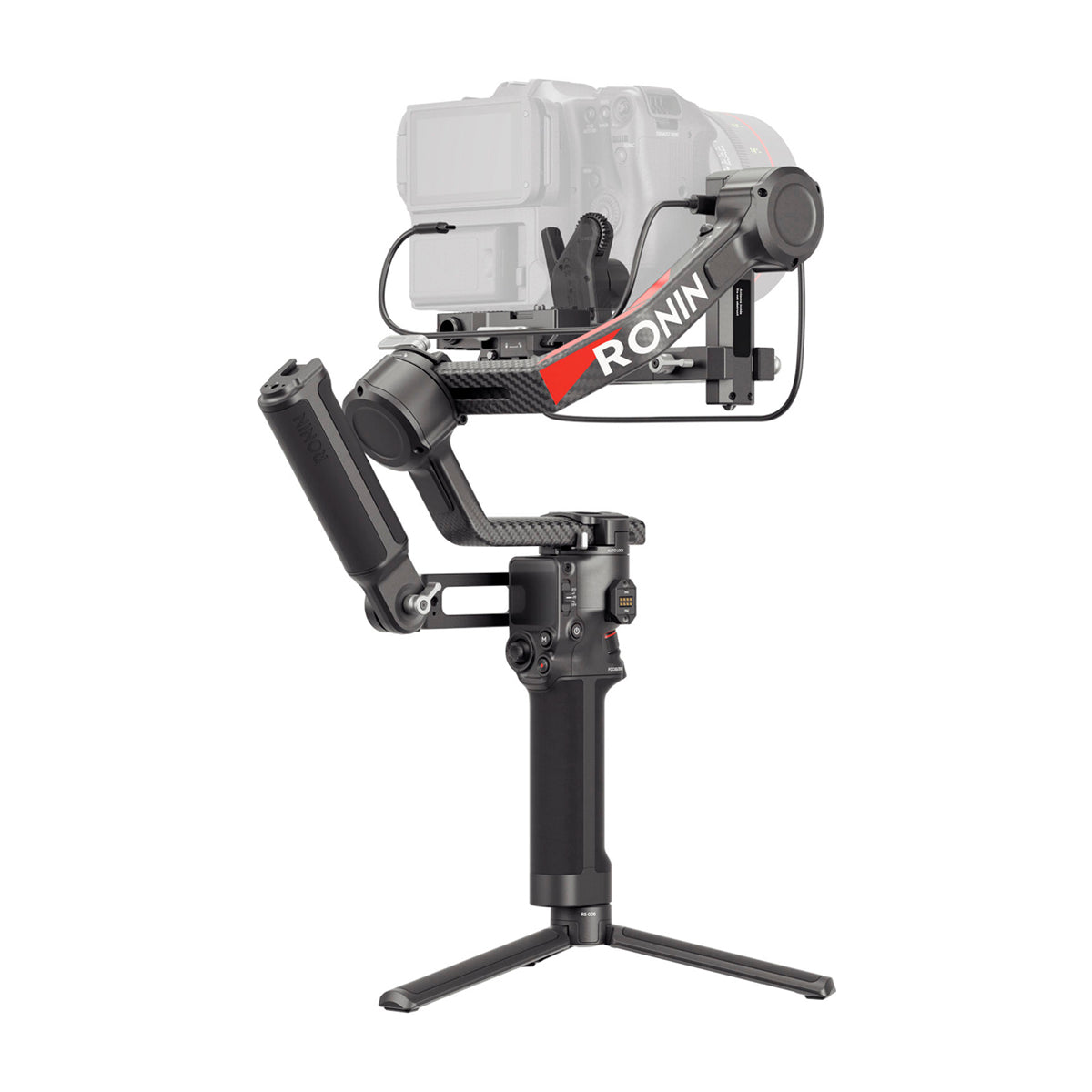 DJI RS 4 Pro Combo Gimbal para Cámaras | Estabilizador de 3-Ejes | Motor Focus Pro | ActiveTrack Pro | OLED Touchscreen  | 13H | Negro