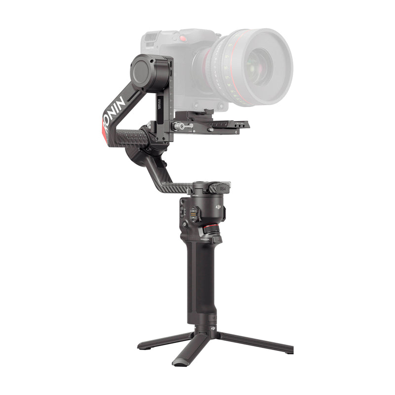 DJI RS 4 Pro Combo Gimbal para Cámaras | Estabilizador de 3-Ejes | Motor Focus Pro | ActiveTrack Pro | OLED Touchscreen  | 13H | Negro