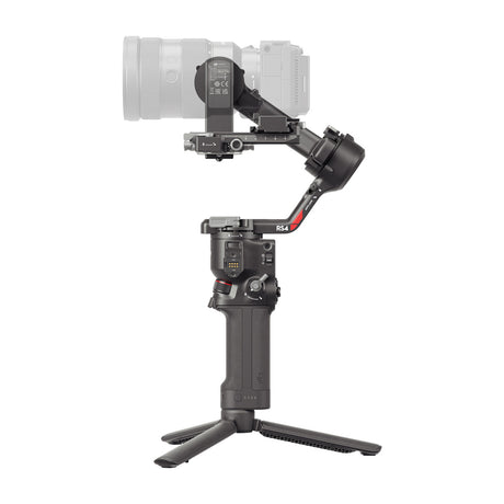 DJI RS 4 Gimbal para Cámaras | Estabilizador de 3-Ejes | OLED Touchscreen | 12H | Negro