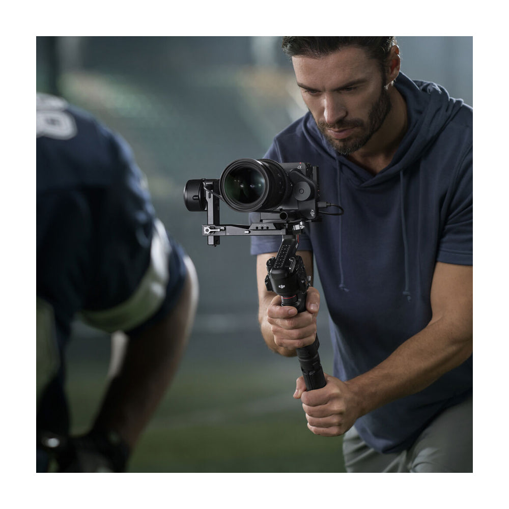 DJI RS 4 Gimbal para Cámaras | Estabilizador de 3-Ejes | OLED Touchscreen | 12H | Negro