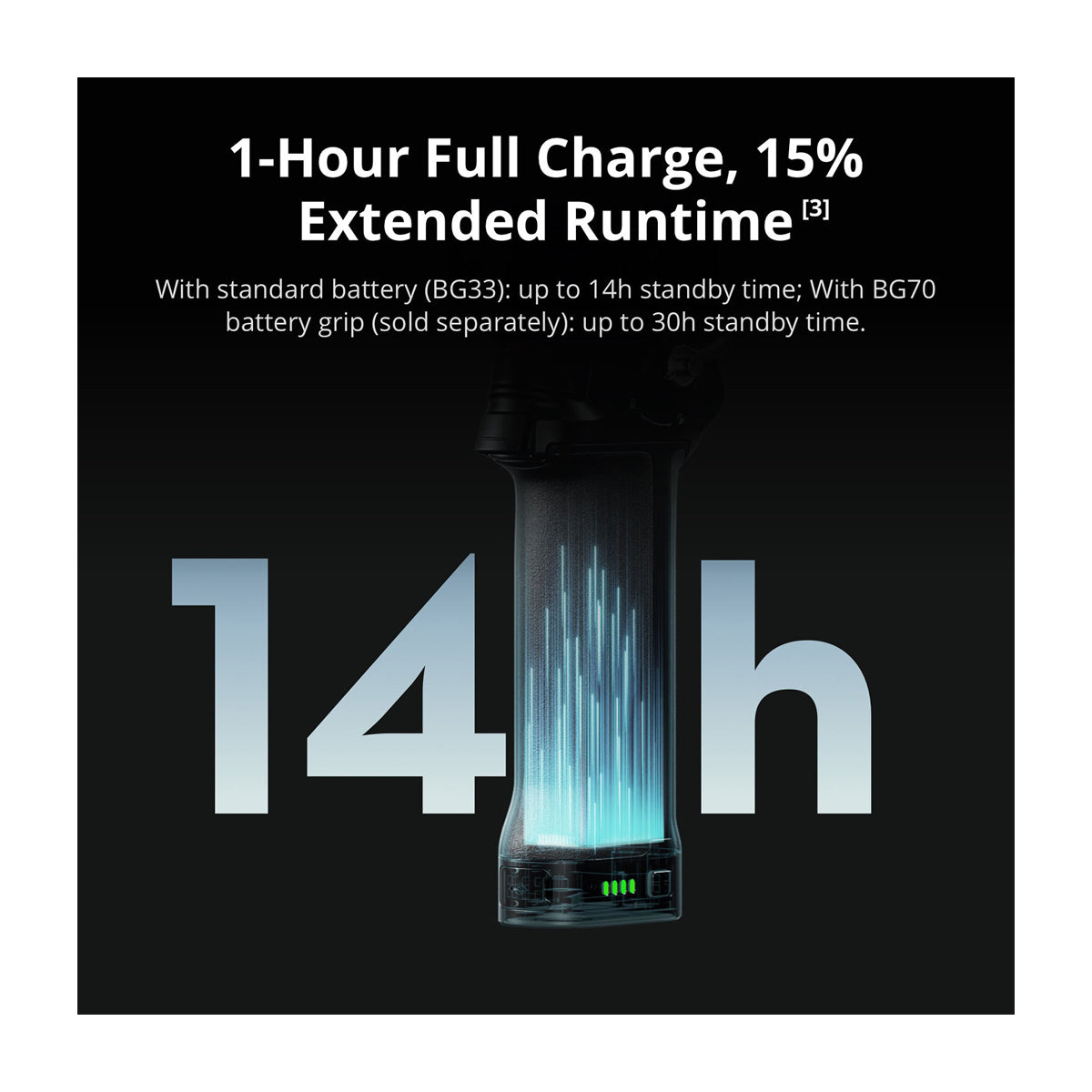 DJI RS 5 Combo Gimbal para Cámaras | Estabilizador de 3-Ejes | Motor Focus Pro | OLED Touchscreen | 14H | Negro