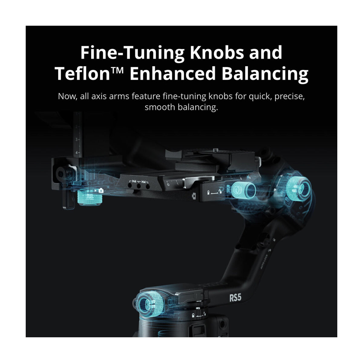 DJI RS 5 Combo Gimbal para Cámaras | Estabilizador de 3-Ejes | Motor Focus Pro | OLED Touchscreen | 14H | Negro
