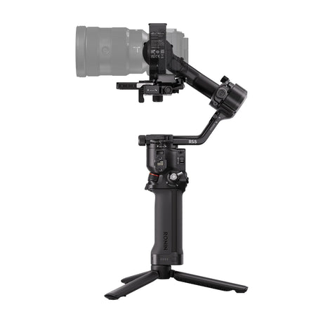 DJI RS 5 Gimbal para Cámaras | Estabilizador de 3-Ejes | Motor Focus Pro | OLED Touchscreen | 14H | Negro