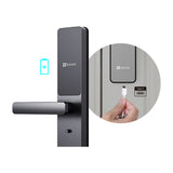 EZVIZ DL05 Cerradura Inteligente WiFi con Huella Dactilar | Alarma Antimanipulación | Anti-Peeping Codes | Diseño Robusto | Desbloqueo Remoto