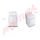 LG Secadora a Gas de Carga Frontal | Sensor Dry | Flow Sense | 25kg