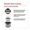 Instant Pot Duo 60 Olla Multifuncional 7-en-1 de 5.7L | 13 Programas | Sistema Inteligente | Interior Antiadherente Extraible