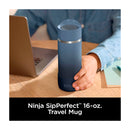 Ninja Sip Perfect Taza De Viaje | Tecnología HeatStore | 16 Oz | Azul