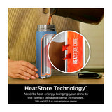 Ninja Sip Perfect Taza De Viaje | Tecnología HeatStore | 16 Oz | Azul