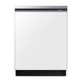 Samsung BESPOKE Lavaplatos Empotrable de 24" | Energy Star | Digital | WiFi | StormWash+ | AutoRelease | Tercera Rejilla | Silencioso 42 dBA | 15 P/S | White Glass