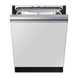 Samsung BESPOKE Lavaplatos Empotrable de 24" | Energy Star | Digital | WiFi | StormWash+ | AutoRelease | Tercera Rejilla | Silencioso 42 dBA | 15 P/S | White Glass