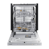 Samsung BESPOKE Lavaplatos Empotrable de 24" | Energy Star | Digital | WiFi | StormWash+ | AutoRelease | Tercera Rejilla | Silencioso 42 dBA | 15 P/S | White Glass