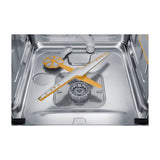 Samsung BESPOKE Lavaplatos Empotrable de 24" | Energy Star | Digital | WiFi | StormWash+ | AutoRelease | Tercera Rejilla | Silencioso 42 dBA | 15 P/S | White Glass