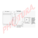 Samsung Lavaplatos Empotrable de 24" | Energy Star | Digital | Ciclo Express 60' | Rejilla Ajustable | Silencioso 53 dBA | 14 P/S | Acero Inoxidable