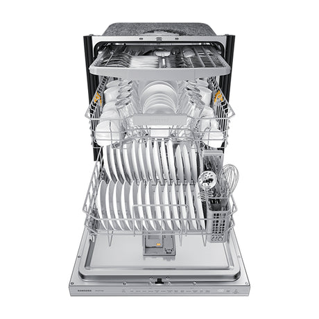 Samsung Lavaplatos Empotrable de 24" | Energy Star | Digital | AutoRelease | Tercera Rejilla | Ciclo Express 60' | Silencioso 46 dBA | 15 P/S | Acero Inoxidable
