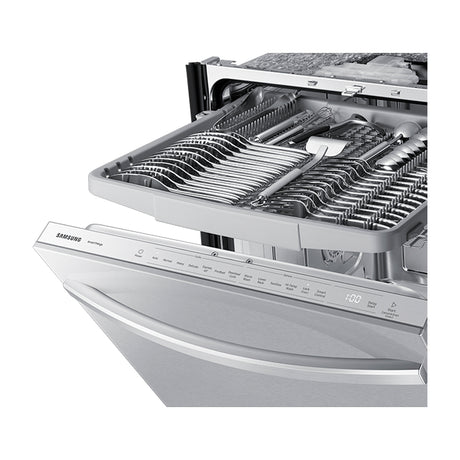 Samsung Lavaplatos Empotrable de 24" | Energy Star | Digital | AutoRelease | Tercera Rejilla | Ciclo Express 60' | Silencioso 46 dBA | 15 P/S | Acero Inoxidable