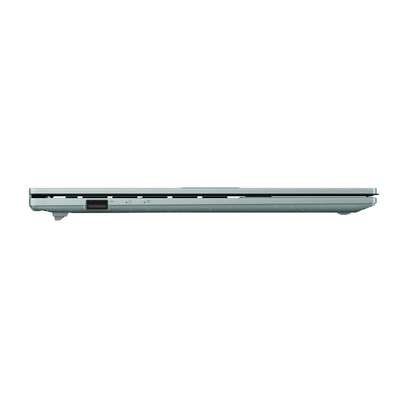 Asus Vivobook Go Laptop 14" FHD, AMD Ryzen 5 7520U, 16GB RAM, 512GB SSD, AMD Radeon,  Lector de Huellas, Audio SonicMaster, Windows 11 Home | Gris Verde