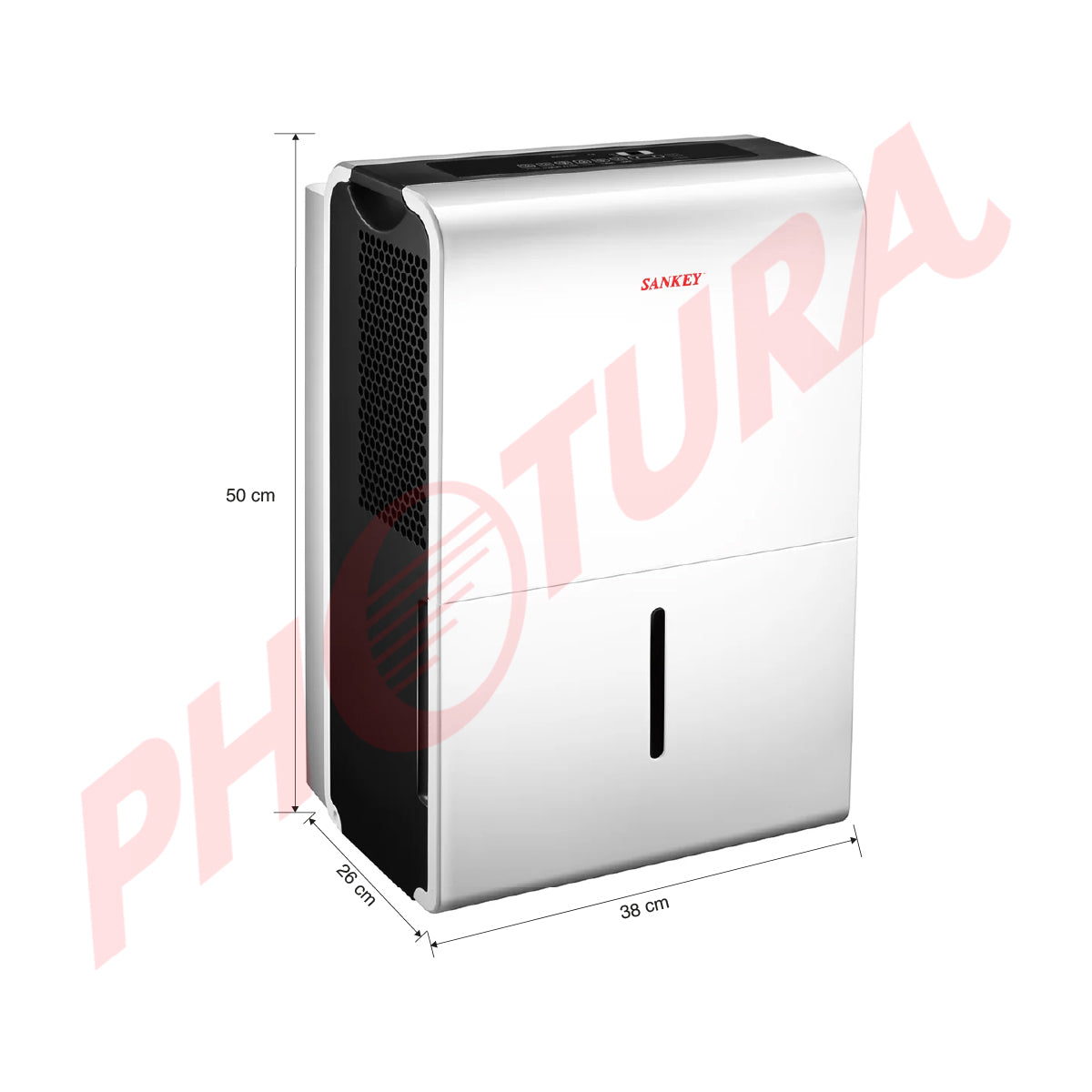 Sankey Deshumidificador de 30 Pintas | Filtro de Iones de Plata | Sensor de Humedad