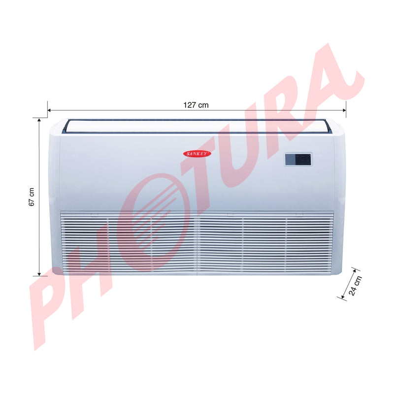 Sankey Aire Acondicionado Piso/Techo Comercial 36,000 BTU | SEER 3.05 | Alto Desempeño | 220v