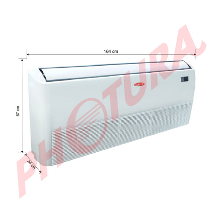 Sankey Aire Acondicionado Piso/Techo Comercial 60,000 BTU | SEER 3.02 | Alto Desempeño | 220v
