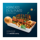 Mabe Estufa a Gas de Acero Inoxidable | Tecnología Ultimate | Tipo Espejo | Easy Clean Pro | Tapa | 24" | 4 Quemadores