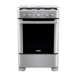Mabe Estufa a Gas de Acero Inoxidable | Tecnología Ultimate | Easy Clean Pro | Tapa | 24" | 4 Quemadores