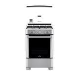 Mabe Estufa a Gas de Acero Inoxidable | Tecnología Ultimate | Easy Clean Pro | Tapa | 24" | 4 Quemadores