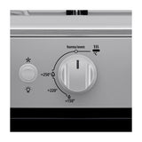 Mabe Estufa a Gas de Acero Inoxidable | Tecnología Ultimate | Easy Clean Pro | Tapa | 24" | 4 Quemadores