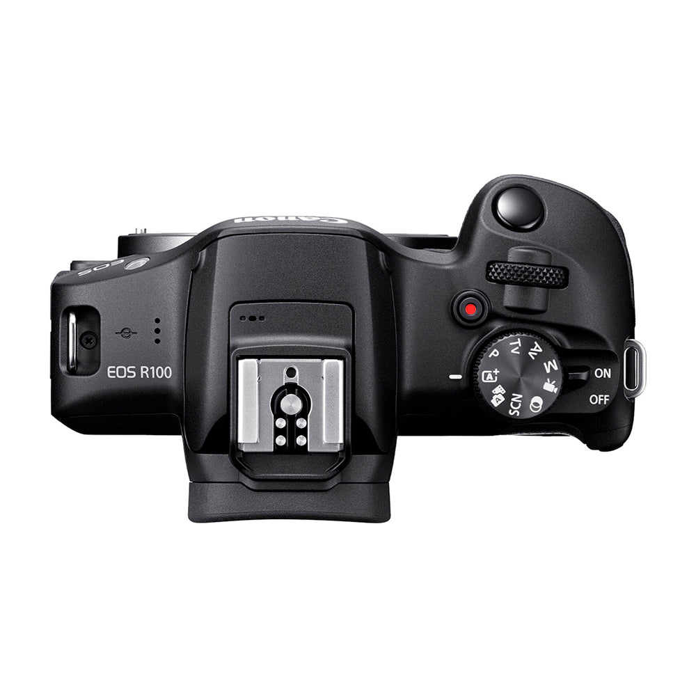Canon EOS R100 Cámara Digital Mirrorless 18-45mm IS STM - Photura
