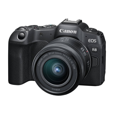 Canon EOS R8 Cámara Digital Mirrorless con Lente 24-50mm IS STM