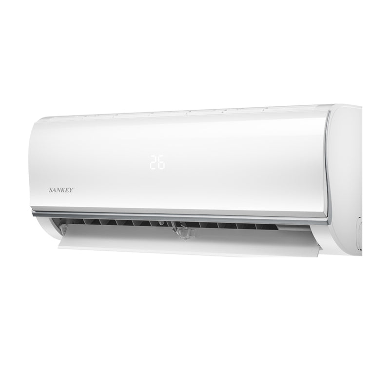 Sankey Aire Acondicionado Split Inverter 12,000 BTU | SEER 17 | Enfriamiento Supremo | Silver Ion | Filtro de Carbón Activo | 220v
