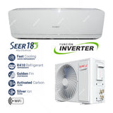 Sankey Aire Acondicionado Split Inverter 12,000 BTU | SEER 18 | WiFi | Enfriamiento Supremo | Silver Ion | Filtro de Carbon Activo | 220v