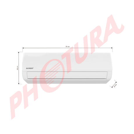Sankey Aire Acondicionado Split Inverter Serie G+ 12,000 BTU | SEER 18 | Protección de Voltaje | Rápido Enfriamiento | Silver Ion | Filtro de Carbón Activo | 220v