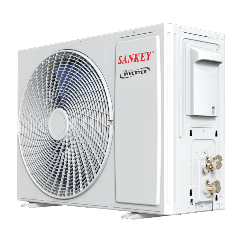 Sankey Aire Acondicionado Split Inverter Serie G+ 12,000 BTU | SEER 18 | Protección de Voltaje | Rápido Enfriamiento | Silver Ion | Filtro de Carbon Activo | 220v