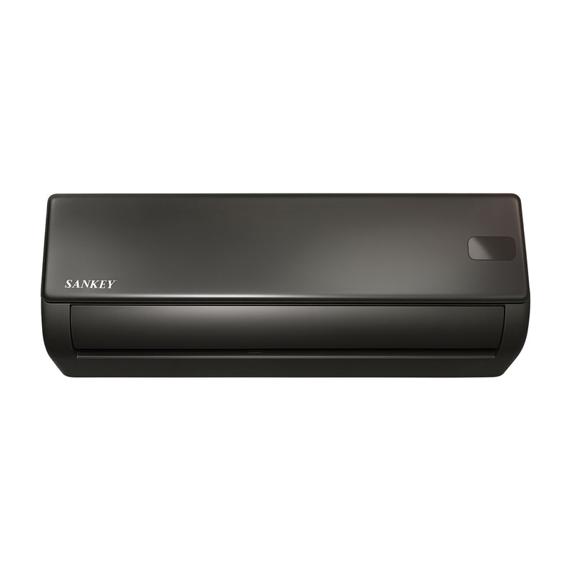 Sankey Aire Acondicionado Split Inverter Serie G+ 12,000 BTU | SEER 18 | Rápido Enfriamiento | Silver Ion | Filtro de Carbon Activo | 220v | Negro
