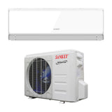 Sankey Aire Acondicionado Split Inverter 12,000 BTU | SEER 23 | WiFi | Alta Eficiencia | Enfriamiento Supremo | Silver Ion | Filtro de Carbon Activo | 220v | White Mirror