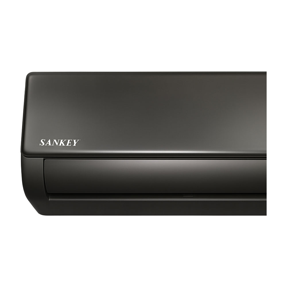 Sankey Aire Acondicionado Split Inverter Serie G+ 18,050 BTU | SEER 22 | WiFi | Alta Eficiencia | Protección de Voltaje | Rápido Enfriamiento | Modo ECO+ | 220v | Negro