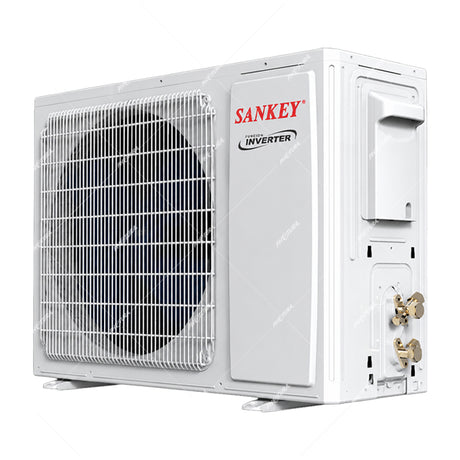 Sankey Aire Acondicionado Split Inverter 17,000 BTU | SEER 22 | WiFi | Alta Eficiencia | Enfriamiento Supremo | Silver Ion | Filtro de Carbon Activo | 220v | White Mirror