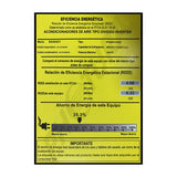 Sankey Aire Acondicionado Split Inverter  17,000 BTU | SEER 22 | Alta Eficiencia | Enfriamiento Supremo | Silver Ion | Filtro de Carbón Activo | 220v | Black Mirror