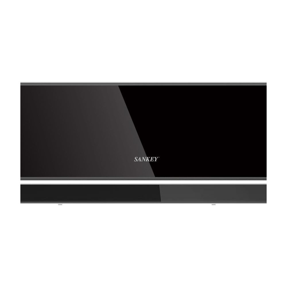 Sankey Aire Acondicionado Split Inverter  17,000 BTU | SEER 22 | Alta Eficiencia | Enfriamiento Supremo | Silver Ion | Filtro de Carbón Activo | 220v | Black Mirror