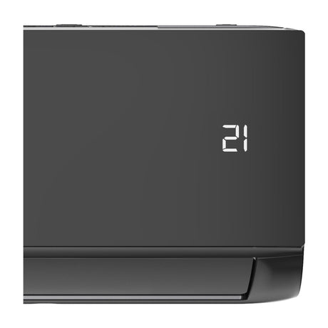 Sankey Aire Acondicionado Split Inverter Serie Superiore 17,500 BTU | SEER 21 | WiFi | Alta Eficiencia | Protección de Voltaje | Enfriamiento Supremo | Silver Ion | Filtro de Carbón Activo | 220v | Black Mirror