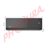 Sankey Aire Acondicionado Split Inverter Serie Superiore 17,500 BTU | SEER 21 | Alta Eficiencia | Protección de Voltaje | Enfriamiento Supremo | Silver Ion | Filtro de Carbón Activo | 220v | Black Mirror